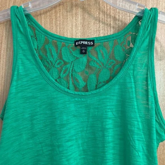 Express tank top, size XS, green - Picture 4 of 4